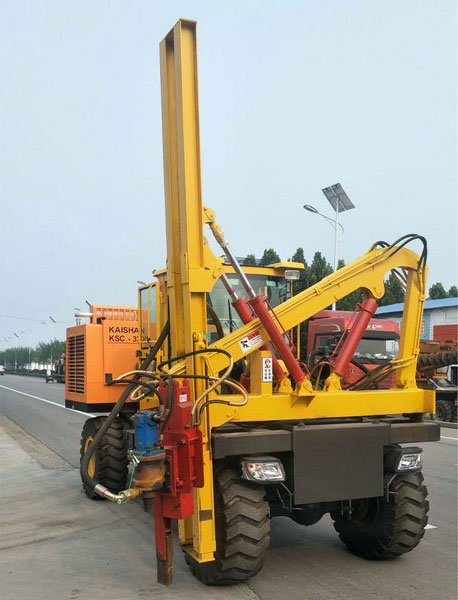 公路護欄打樁機廠家價格